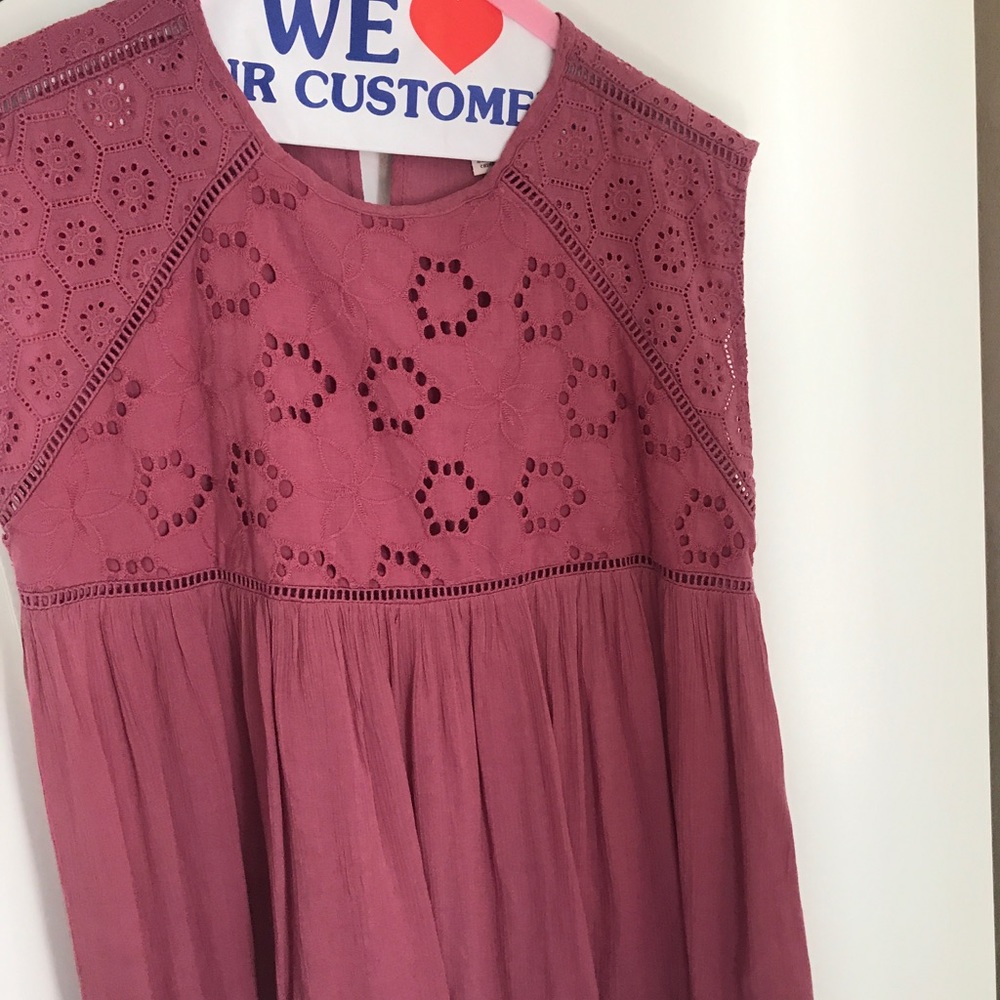 Pink blouse